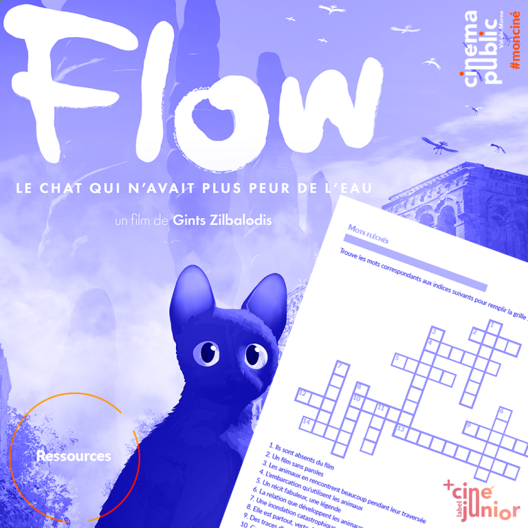 Fiche Ressource : Flow, le chat qui n'avait plus peur de l'eau